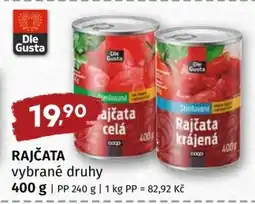 Terno RAJČATA vybrané druhy nabídka