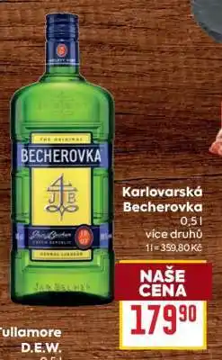 Billa Karlovarská Becherovka nabídka
