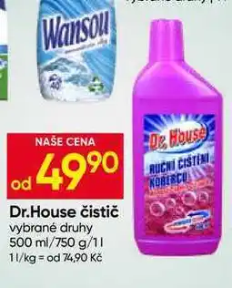 Hruška Dr.House čistič vybrané druhy nabídka