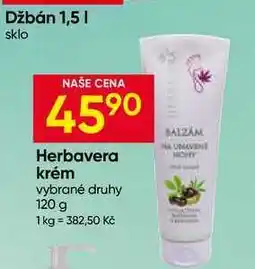 Hruška Herbavera krém vybrané druhy nabídka