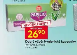 Hruška Dobrý výběr Hygienické kapesníky 10 x 10 ks 3vrstvé nabídka