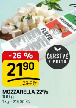 Flop Mozzarella 22% nabídka