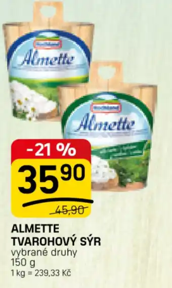 Flop Almette tvarohový sýr nabídka