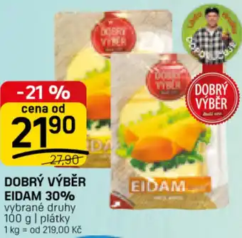 Flop Dobrý výběr eidam 30% nabídka