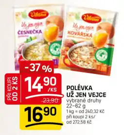 Flop Polévka už jen vejce nabídka