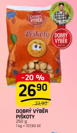Flop Dobrý výběr piškoty nabídka