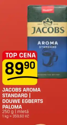 Flop Jacobs aroma standard | douwe egberts paloma nabídka