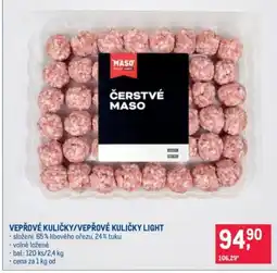 Makro Vepřové kuličky/vepřové kuličky light nabídka