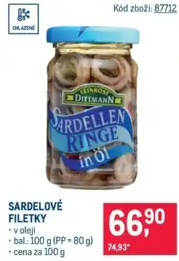 Makro Sardelové filetky nabídka