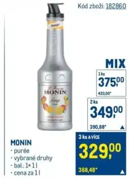 Makro Monin nabídka