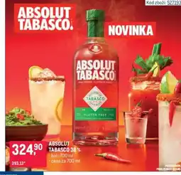Makro Absolut tabasco 38% nabídka