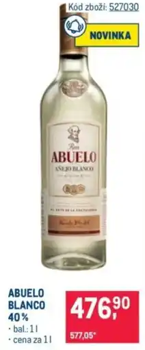 Makro Abuelo blanco 40% nabídka