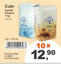COOP DISKONT Cukr krystal /krupice nabídka