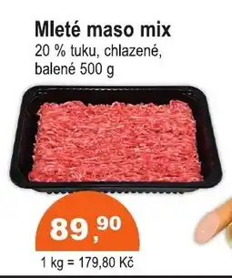 COOP DISKONT Mleté maso mix nabídka