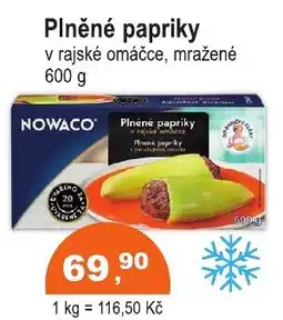 COOP DISKONT Nowaco Plněné papriky nabídka
