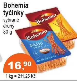 COOP DISKONT Bohemia tyčinky nabídka