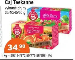 COOP DISKONT Čaj Teekanne nabídka