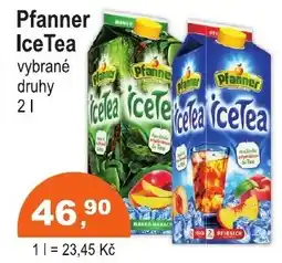 COOP DISKONT Pfanner Ice Tea nabídka