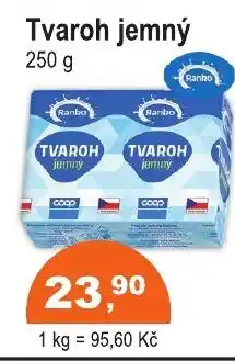 COOP DISKONT Ranko Tvaroh jemný nabídka