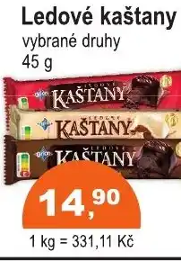 COOP DISKONT Ledové kaštany nabídka