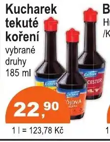 COOP DISKONT Kucharek tekuté koření nabídka