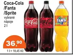 COOP DISKONT Coca-Cola /Fanta /Sprite nabídka
