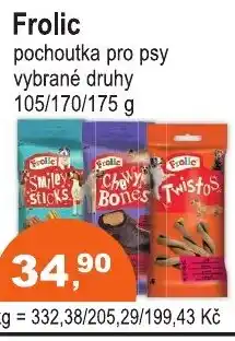 COOP DISKONT Frolic pochoutka pro psy nabídka