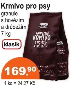 COOP DISKONT Krmivo pro psy granule nabídka