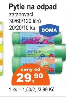 COOP DISKONT Pytle na odpad nabídka