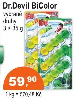 COOP DISKONT Dr.Devil BiColor nabídka