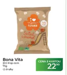 Tamda Foods Bona Vita BIO Pop corn nabídka