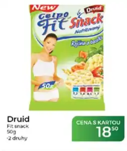 Tamda Foods Druid Fit snack nabídka