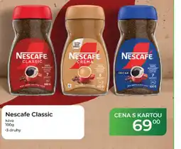 Tamda Foods Nescafe Classic káva nabídka