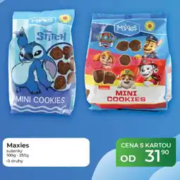 Tamda Foods Maxies sušenky nabídka