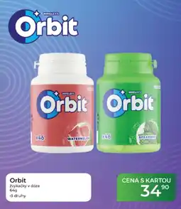 Tamda Foods Orbit žvýkačky v dóze nabídka