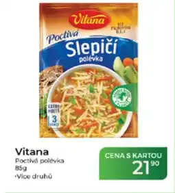 Tamda Foods Vitana Poctivá polévka nabídka