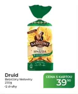 Tamda Foods Druid Babiččiny těstoviny nabídka