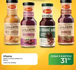 Tamda Foods Vitana steak omáčka barbecue nabídka