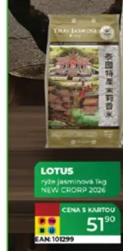 Tamda Foods LOTUS rýže jasminová nabídka