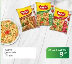 Tamda Foods Reeva instantní nudle nabídka