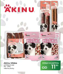 Tamda Foods Akinu Mlska pamlsky pro psy nabídka