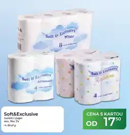 Tamda Foods Soft&Exclusive toaletní papír nabídka