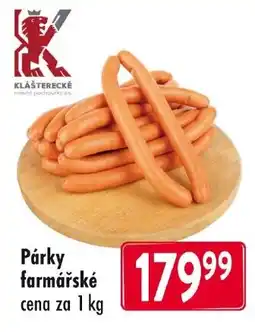 Qanto Párky farmářské nabídka