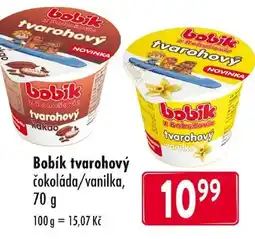 Qanto Bobík tvarohový čokoláda/vanilka nabídka