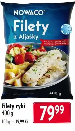 Qanto Nowaco Filety rybí nabídka