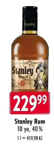Qanto Stanley Rum 10 yo, 40% nabídka