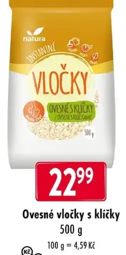 Qanto Ovesné vločky s klíčky nabídka