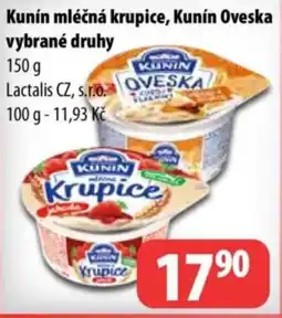 Partner Maloobchodní síť Kunín mléčná krupice, Kunín Oveska nabídka