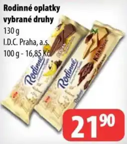 Partner Maloobchodní síť Rodinné oplatky nabídka