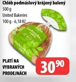 Partner Maloobchodní síť Chléb podmáslový krájený balený nabídka